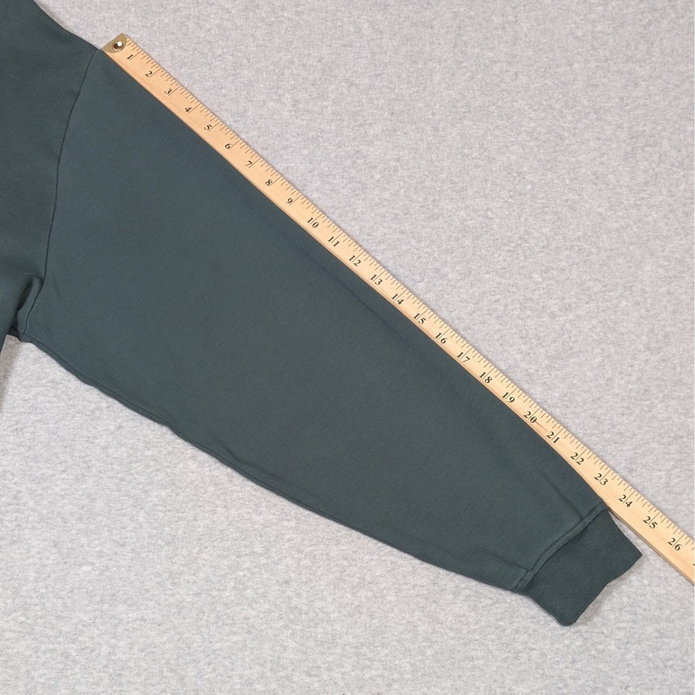 Vtg Polo Golf Ralph Lauren Pima Cotton Sweatshirt Mens Large Green Crewneck - Picture 7 of 7